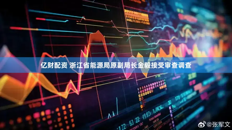 亿财配资 浙江省能源局原副局长金毅接受审查调查