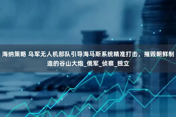 海纳策略 乌军无人机部队引导海马斯系统精准打击，摧毁朝鲜制造的谷山大炮_俄军_侦察_独立